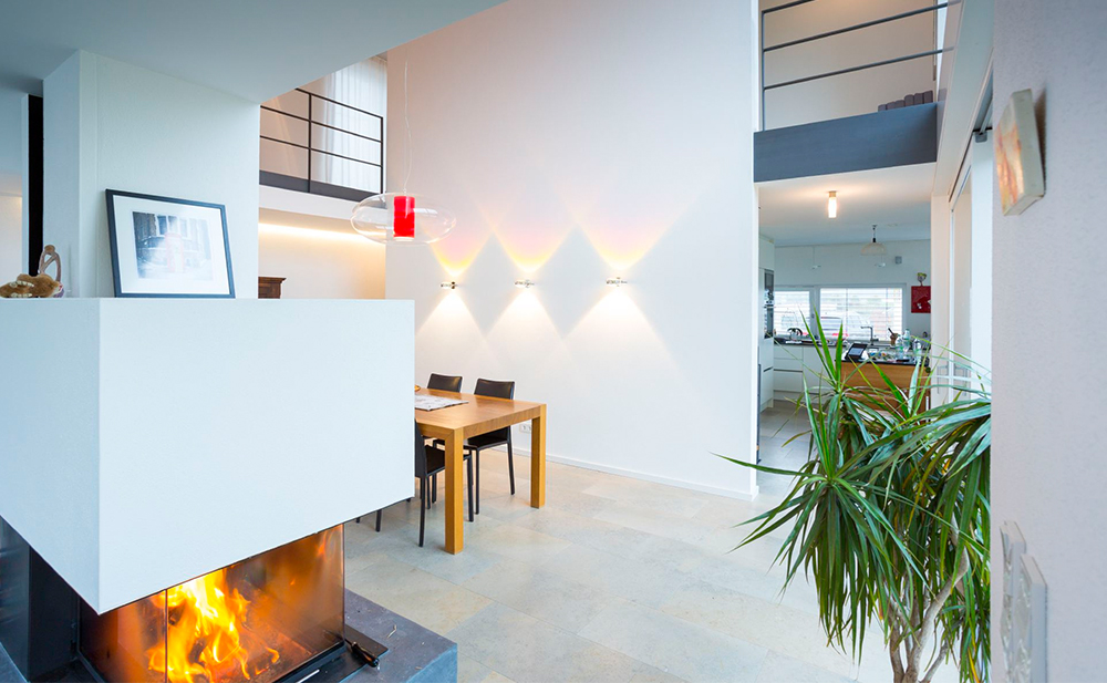 Innenperspektive Essbereich Einfamilienhaus in Pfaffenhofen